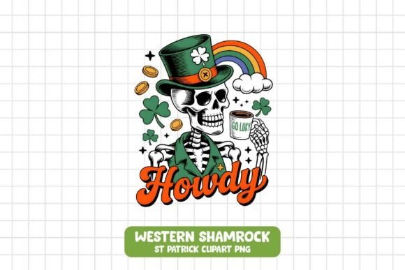 Howdy Lucky Skeleton SVG Western PNG Review