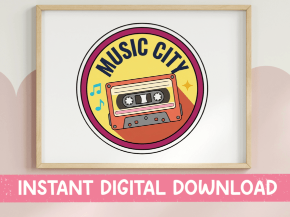 Music City Retro Cassette Tape Badge Review
