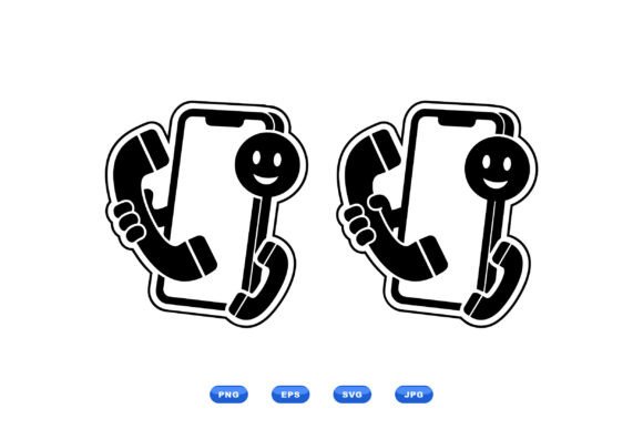 Retro Phone Call Icons Embroidery Review