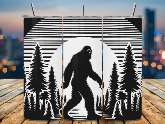 Retro Sasquatch Pine Tree Embroidery Review