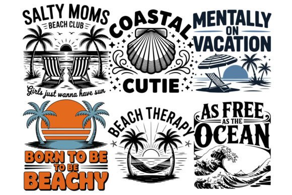 Summer SVG Bundle, Beach Svg
