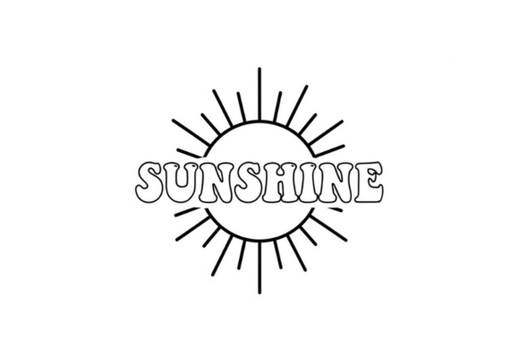 Sunshine Retro Boho Sun Graphic Design Review